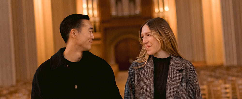 Tatiana and Alvin tell us about their engagement and how a unique engagement ring designed by Sofia Kaman added some magic.