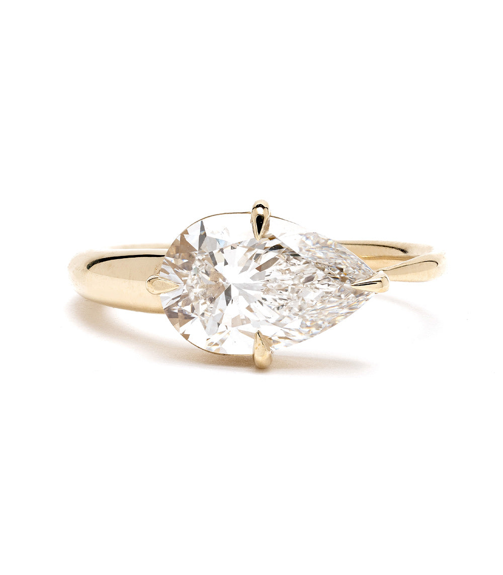 Sloane by SK-R86-EW-LGD-PB-3.59 gold marquise-cut diamond engagement ring with open setting