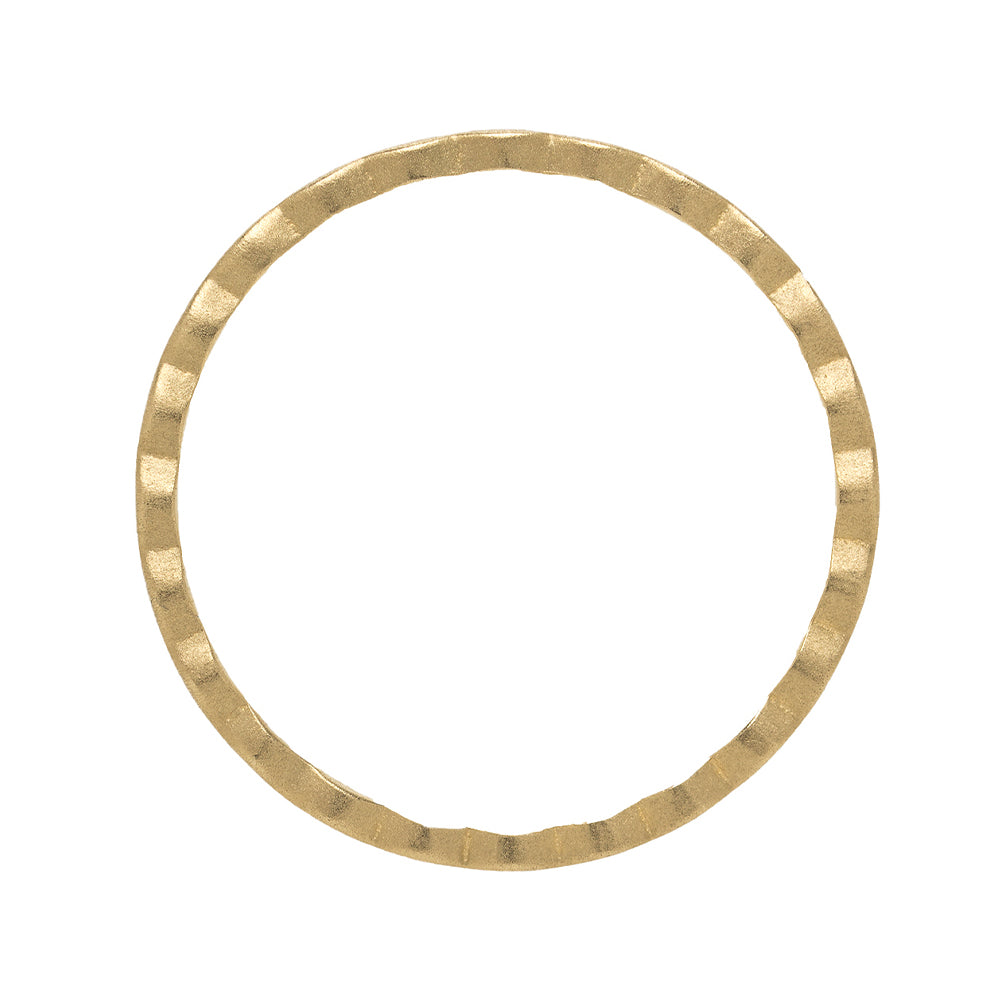 Petite Marquise AL-R11 band ring in 14K yellow gold with understated satin texture